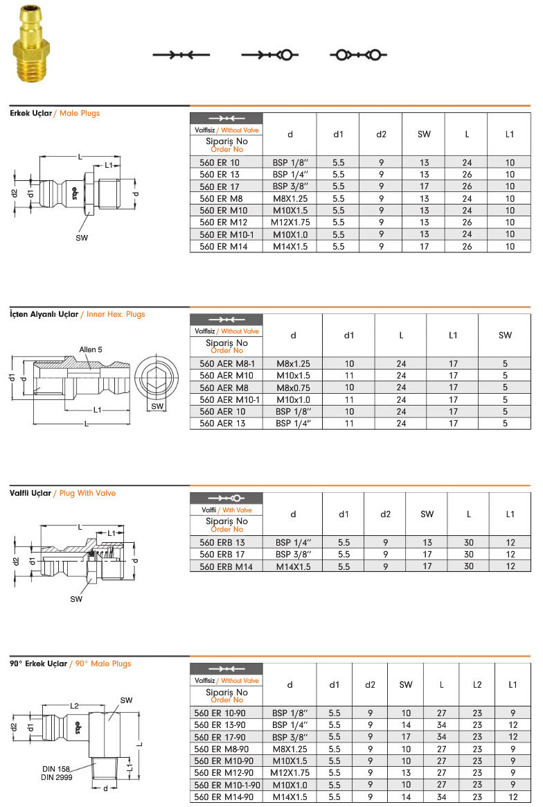 Water Quick Coupling 560