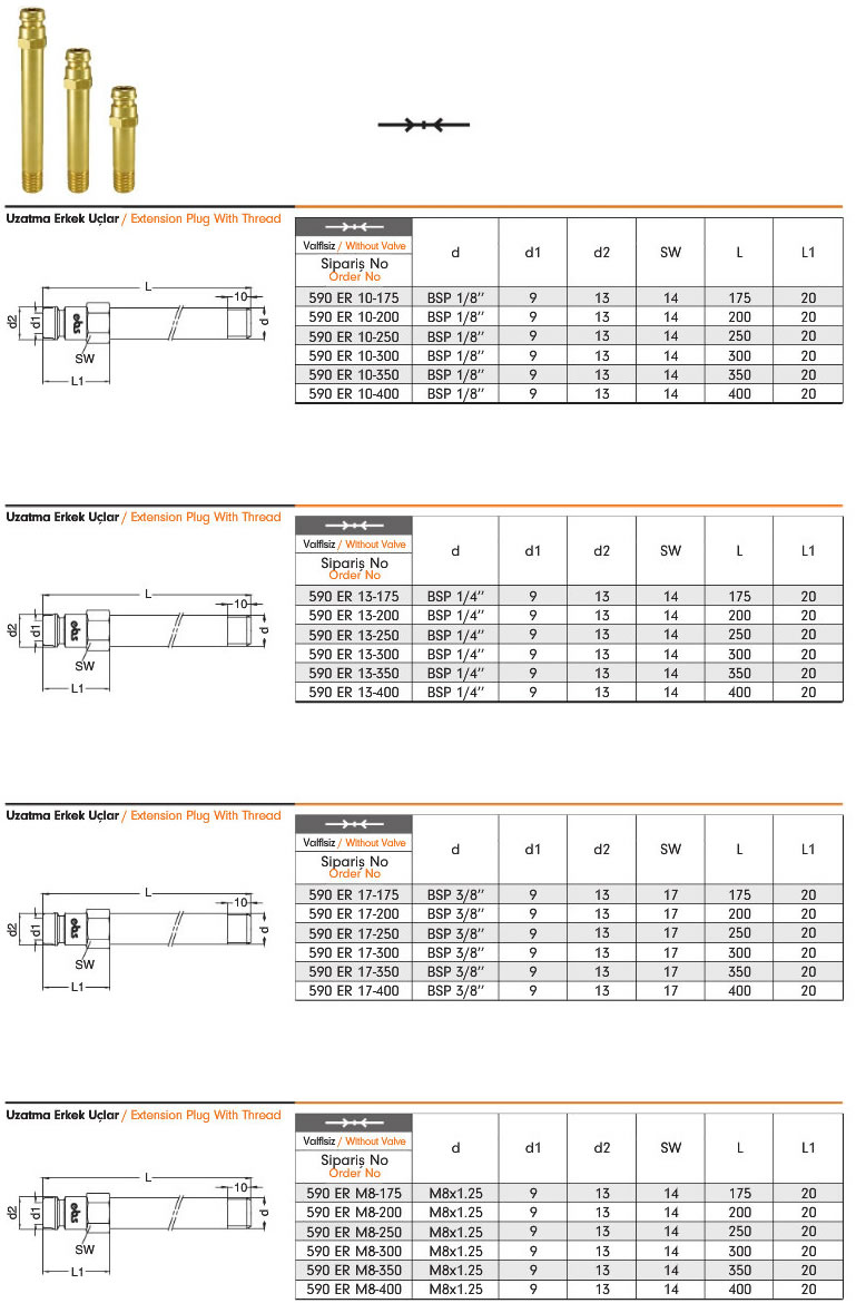 Water Quick Coupling 590 EBS